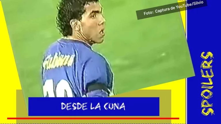 Así fue en la vida real el debut de Carlos Tevez con Boca