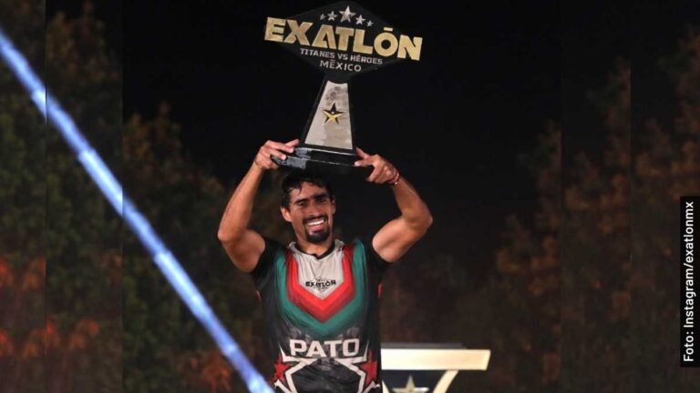 Pato Araujo es quien ganó la final varonil de Exatlón México 2020-2021