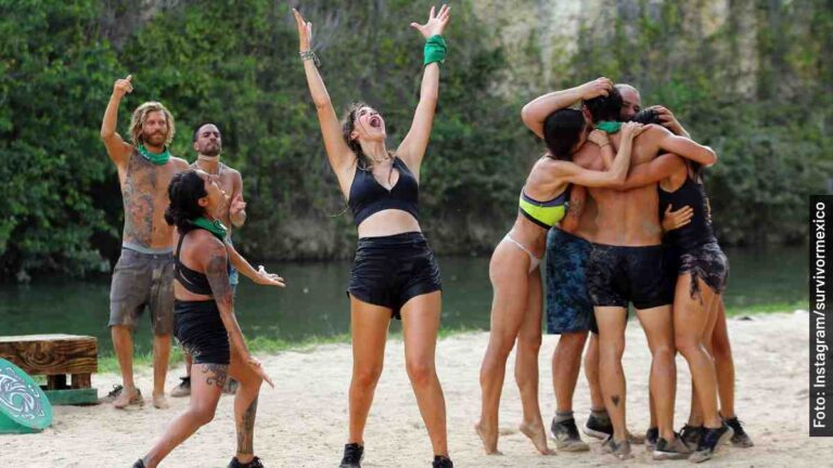 Quiénes son de la Tribu Halcón o equipo verde en Survivor México