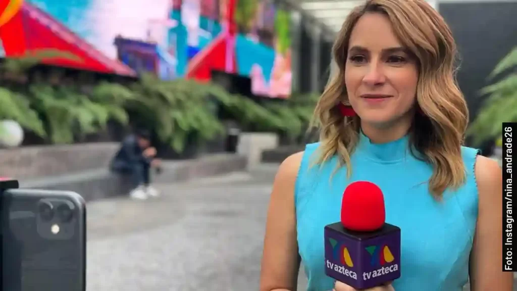 Nina Andrade de Hechos AM en TV Azteca
