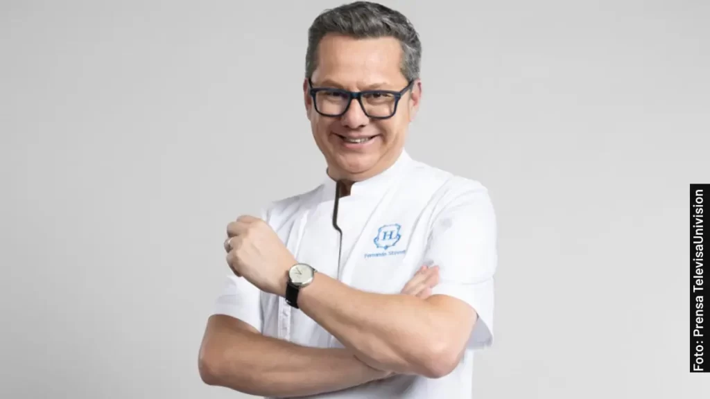 Fernando Stovell, chef de Hotel VIP México, reality show de Televisa