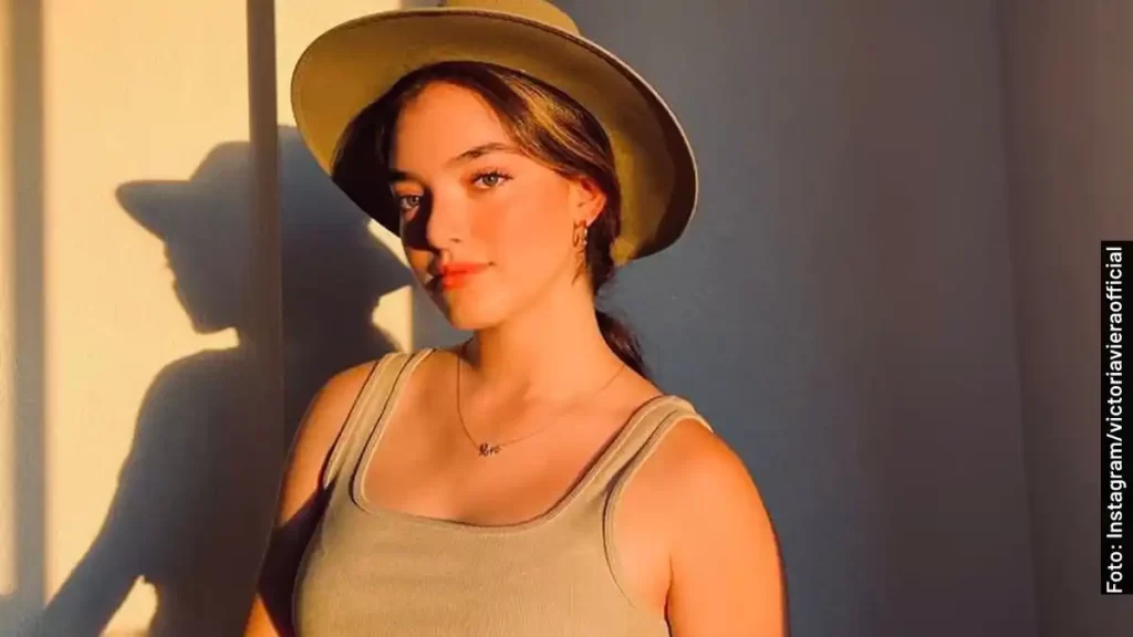 La actriz Victoria Viera en una foto de su Instagram