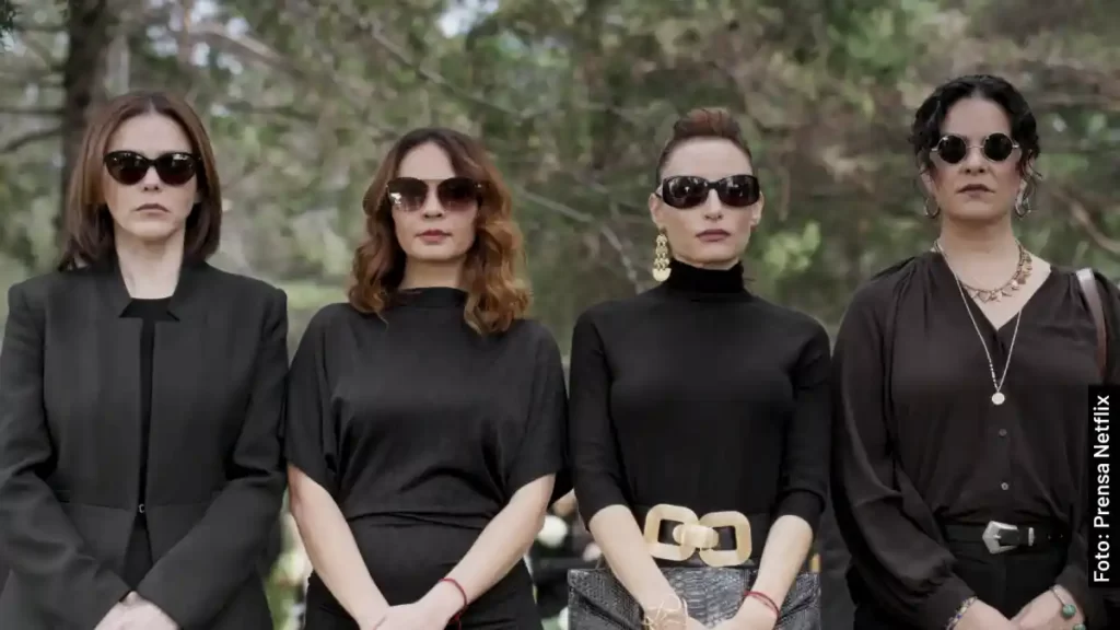 Irena, Fernanda, Martina y Sofía, en Pacto de Silencio, serie de Netflix