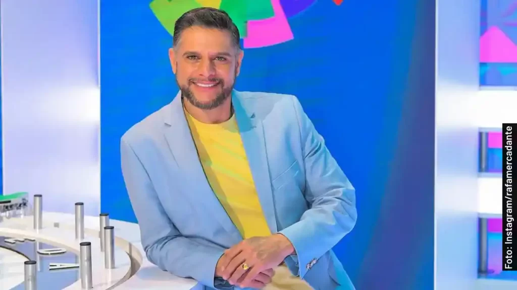 Rafa Mercadante, conductor en La Rueda de la Fortuna y Al Extremo de TV Azteca