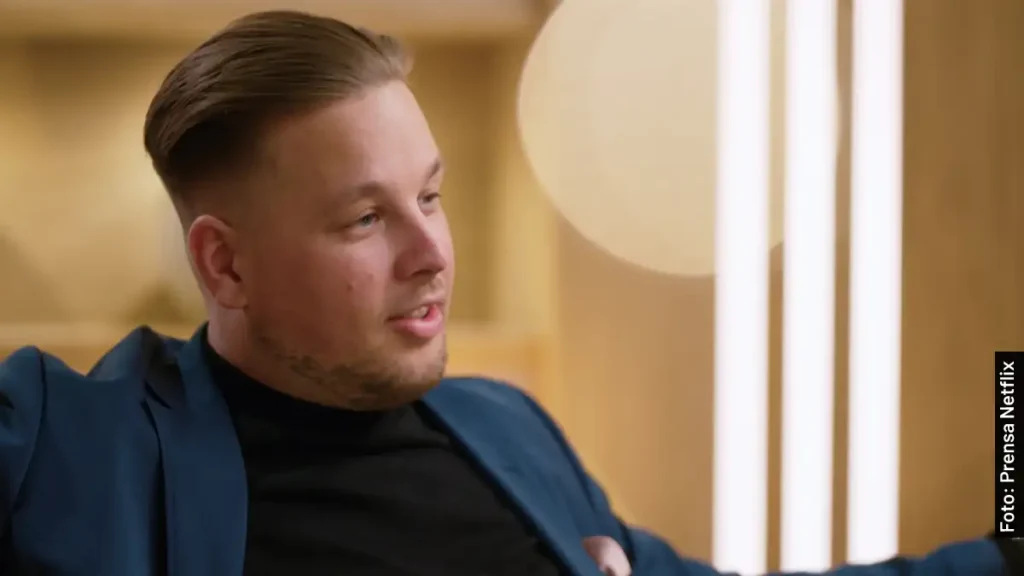 Rasmus, participante de El Amor es Ciego Suecia, reality show de Netflix