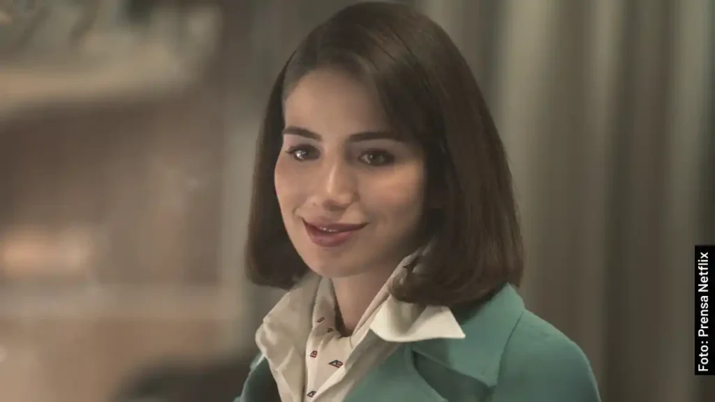 Ilenia Antonini como Marisol en la serie Secuestro del Vuelo 601